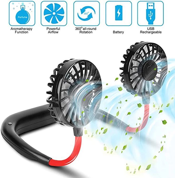 Neck Hanging Fan