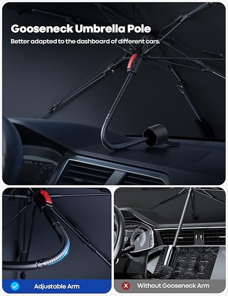 Denx - Portable Car Umbrella
