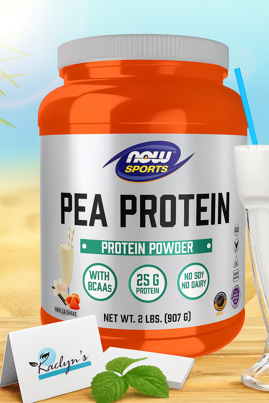 Now Sports- Pea Protein Creamy Chocolate Powder (Original)